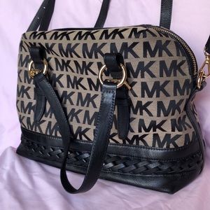 Grey and black authentic Michael Kors bag